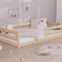 Das Bodenbett im Skandi-Stil - Minimalistische Einrichtungsideen für ein helles, modernes Kinderzimmer
