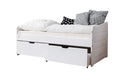 Sofabett MINI "Micki" 80x160 Kiefer massiv weiß