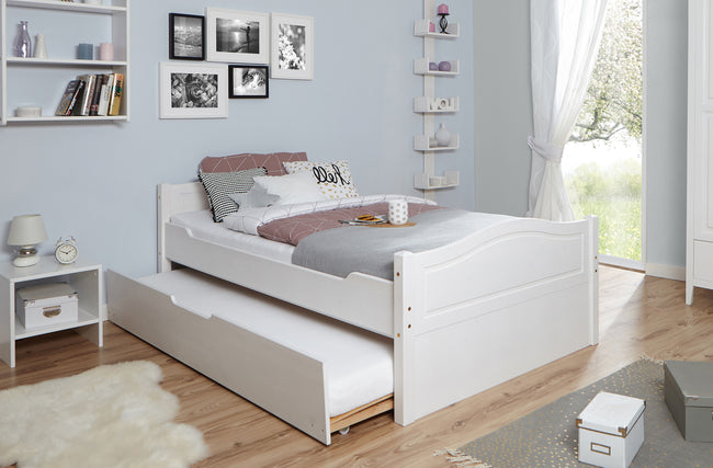 Funktionsbett Doppelbett "Leni" 140x200 Kiefer massiv