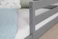 Bodenbett Einzelbett "Lex" 120x200 Kiefer Massiv