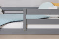 Bodenbett Einzelbett "Lex" 100x200 Kiefer Massiv