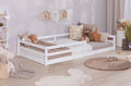 Bodenbett Einzelbett "Neo" 100x200 Kiefer Massiv