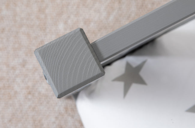 2-in-1 Hausbett Bodenbett "Duo" 120x200 Kiefer Massiv