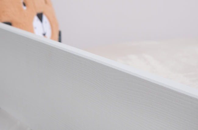 Einzelbett mit Rausfallschutz "Bennet" 120x200 Kiefer massiv