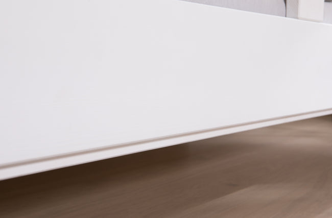 Einzelbett mit Rausfallschutz "Bennet" 120x200 Kiefer massiv