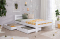 Einzelbett "Bert" 120x200 Kiefer massiv