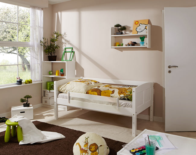 Himmelbett MINI "Stern Rosa" 80x160 inkl. Rollrost + Tüll-Textilien