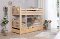 Etagenbett "Sammy" 90x200 Kiefer massiv