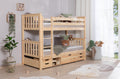 Etagenbett "Sammy" 90x200 Kiefer massiv