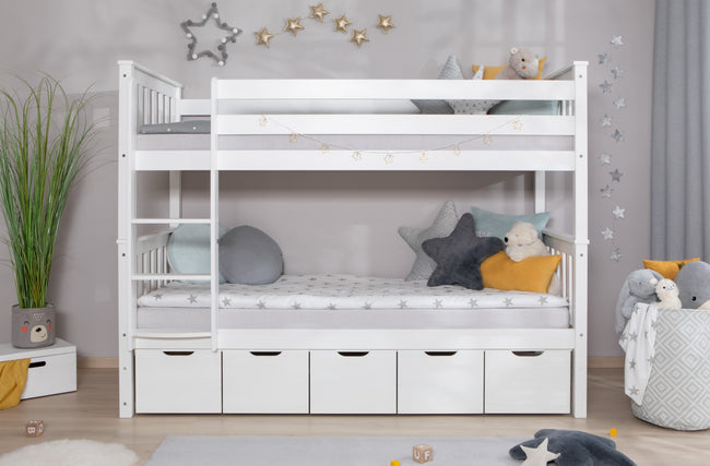 Etagenbett "Sammy" 90x200 Kiefer massiv