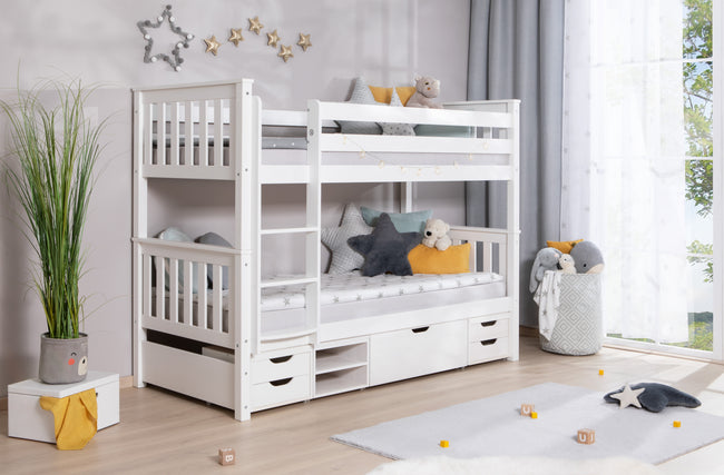 Etagenbett "Sammy" 90x200 Kiefer massiv