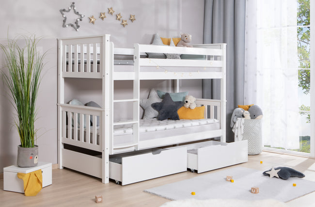 Etagenbett "Sammy" 90x200 Kiefer massiv