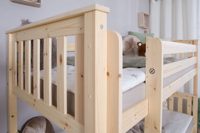 Etagenbett "Sammy" 90x200 Kiefer massiv