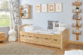 Funktionsbett Einzelbett "Leni" 100x200 Kiefer massiv