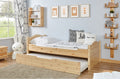 Funktionsbett Einzelbett "Leni" 100x200 Kiefer massiv