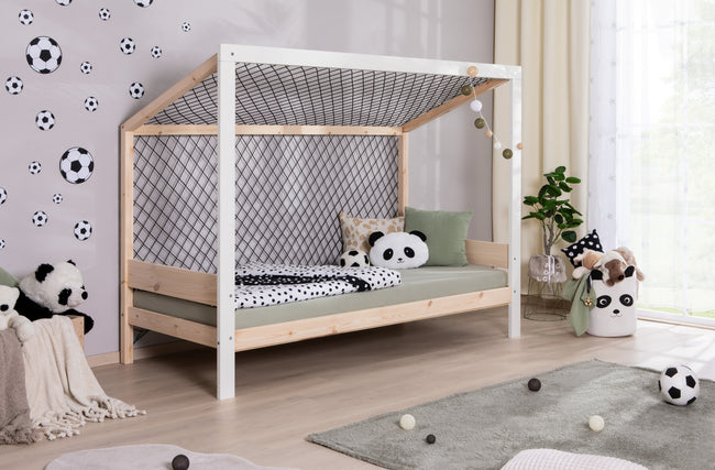 Kinderbett Fußballbett "Kimi" 90x200 Kiefer massiv