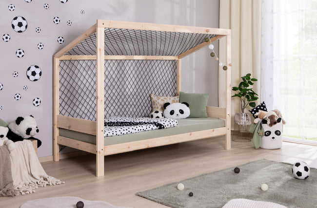 Kinderbett Fußballbett "Kimi" 90x200 Kiefer massiv