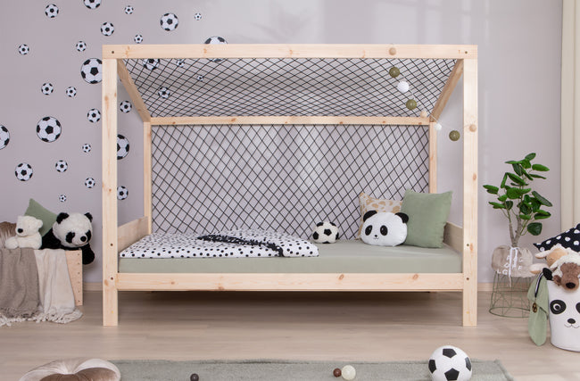 Kinderbett Fußballbett "Kimi" 90x200 Kiefer massiv