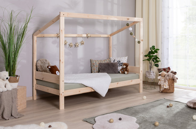 Kinderbett Fußballbett "Kimi" 90x200 Kiefer massiv