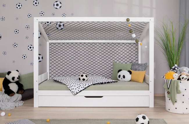 Kinderbett Fußballbett "Kimi" 90x200 Kiefer massiv