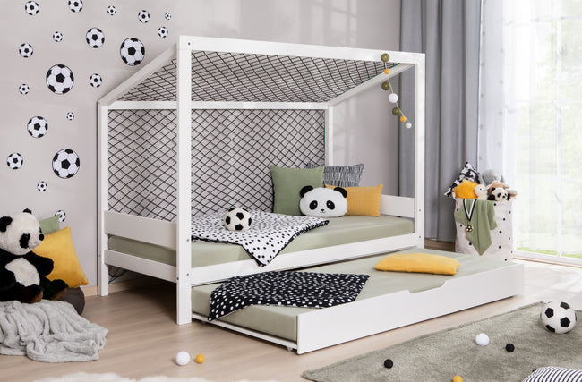 Kinderbett Fußballbett "Kimi" 90x200 Kiefer massiv