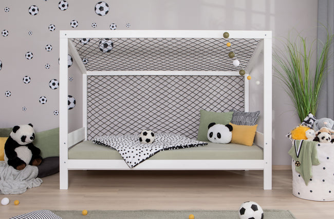 Kinderbett Fußballbett "Kimi" 90x200 Kiefer massiv