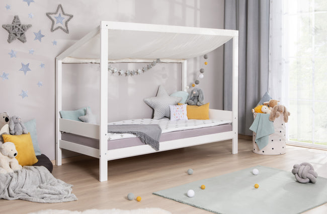 Kinderbett Fußballbett "Kimi" 90x200 Kiefer massiv