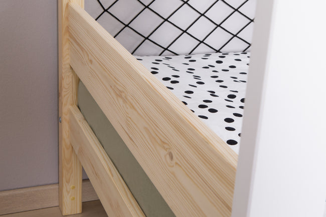 Kinderbett Fußballbett "Kimi" 90x200 Kiefer massiv