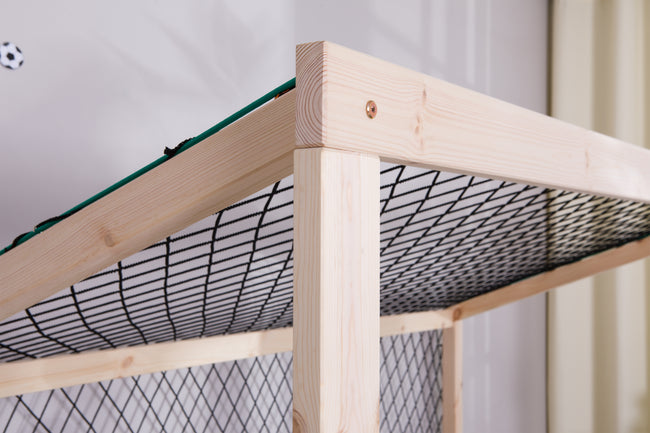 Kinderbett Fußballbett "Kimi" 90x200 Kiefer massiv