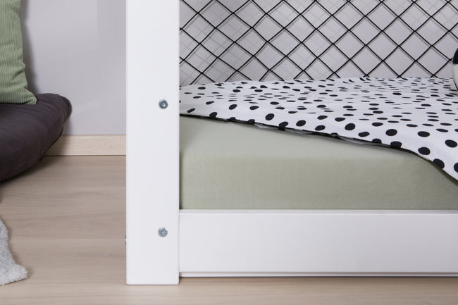 Kinderbett Fußballbett "Kimi" 90x200 Kiefer massiv