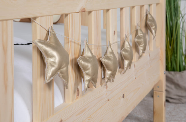 Kinderbett Hausbett "Kay" 140x200 Kiefer Massiv