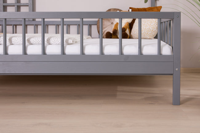 Hausbett Bodenbett "Loki" 90x200 Kiefer Massiv