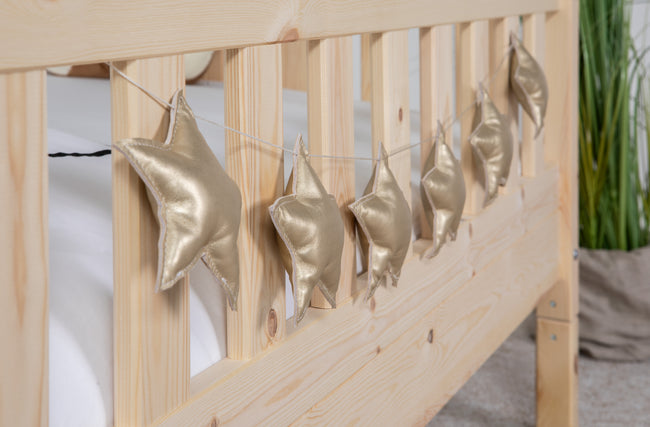 2-in-1 Hausbett Bodenbett "Duo" 120x200 Kiefer Massiv