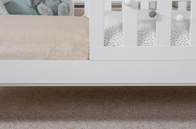 Kinderbett Hausbett "Kay" 100x200 Kiefer Massiv