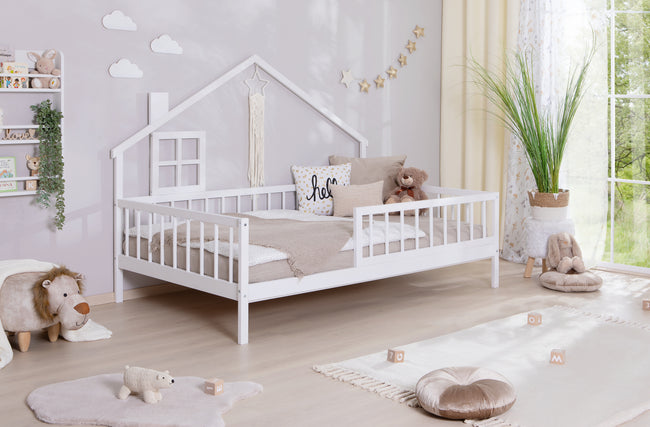 Hausbett Bodenbettt "Loki" 120x200 Kiefer Massiv