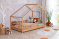 Kinderbett Hausbett "Lou" 90x200 Buche Massiv