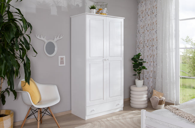 Kleiderschrank "Moritz" 2-türig Kiefer