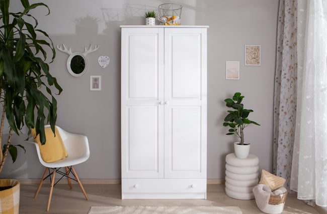 Kleiderschrank "Moritz" 2-türig Kiefer