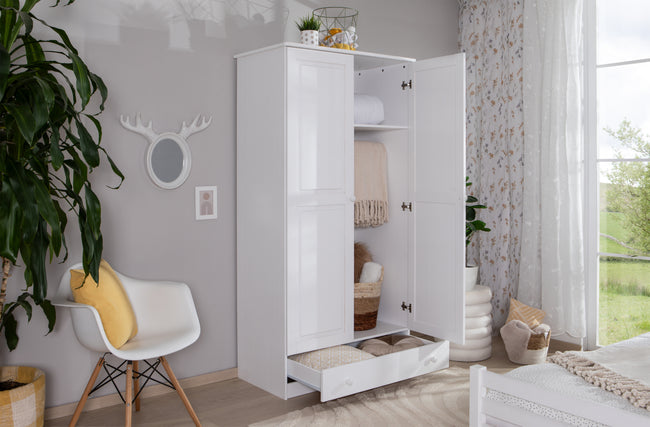 Kleiderschrank "Moritz" 2-türig Kiefer