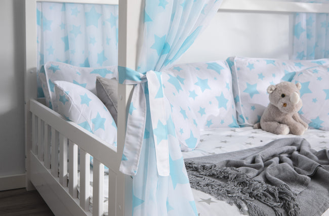 Tüll-Set - Betthimmel für Hausbett