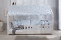 Dachvorhang mit Motiv für Hausbett "Kay" 120x200 cm