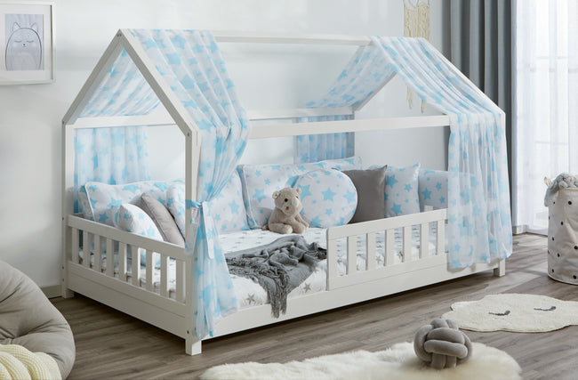 Tüll-Set - Betthimmel für Hausbett