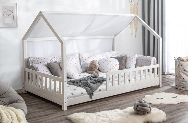 Tüll-Set - Betthimmel für Hausbett