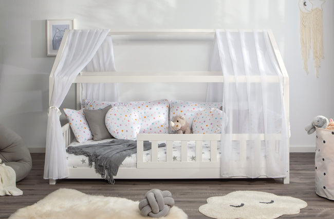 Tüll-Set - Betthimmel für Hausbett