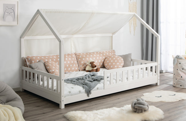 Tüll-Set - Betthimmel für Hausbett