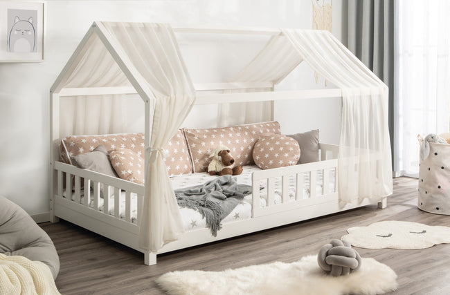 Tüll-Set - Betthimmel für Hausbett