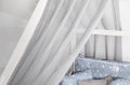Tüll-Set - Betthimmel für Hausbett