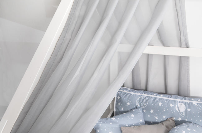Tüll-Set - Betthimmel für Hausbett