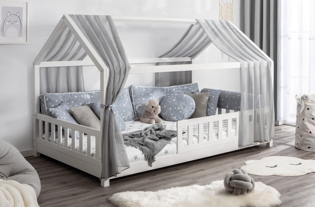 Tüll-Set - Betthimmel für Hausbett