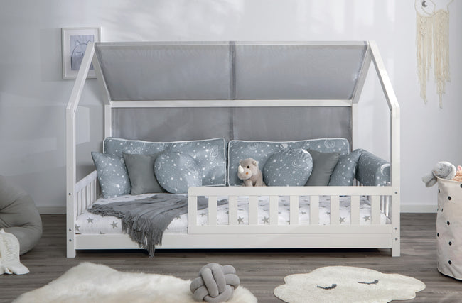 Tüll-Set - Betthimmel für Hausbett